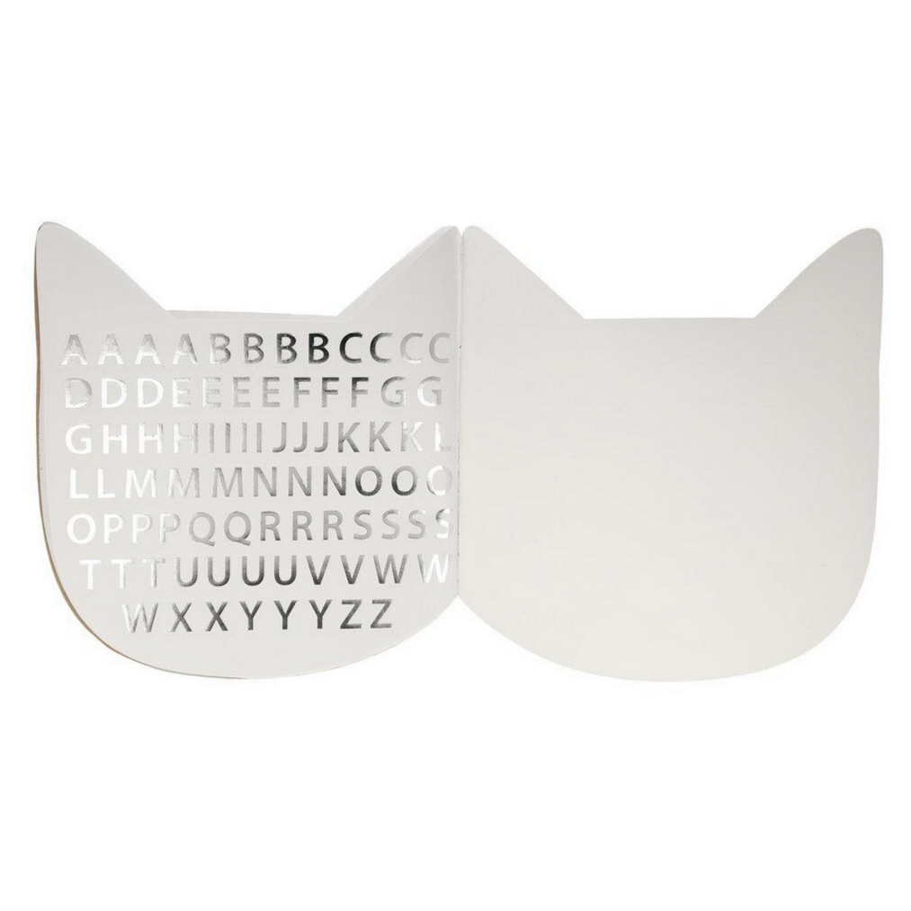 Halloween Cat Sticker Sketch Book