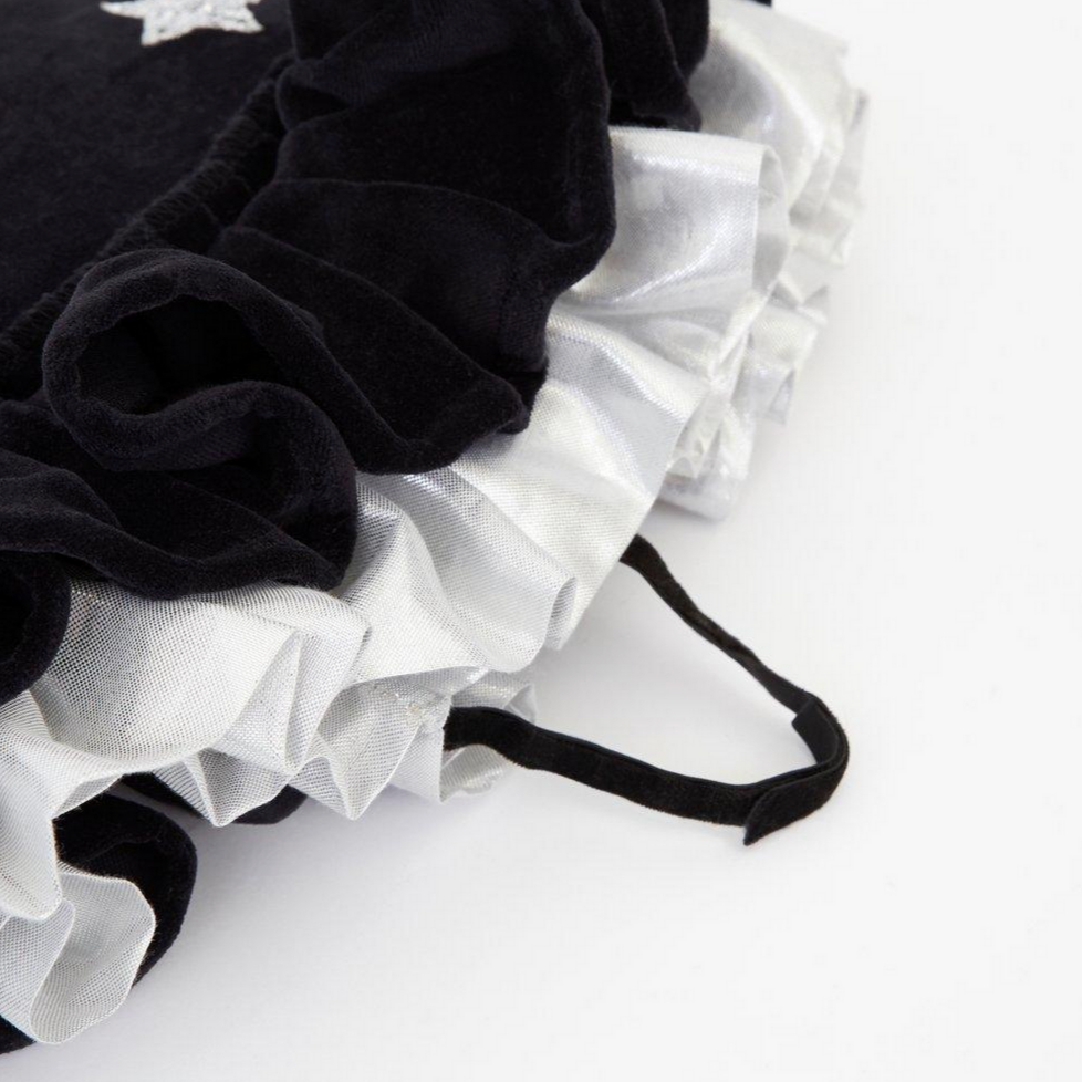 Velvet Pointed Black Wizard/Witch Hat