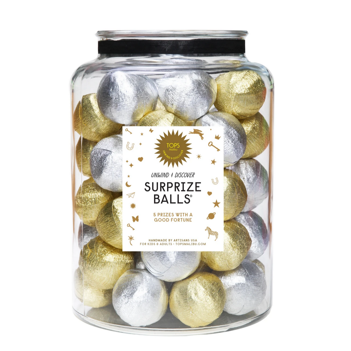 Gold & Silver Mini Surprize Balls