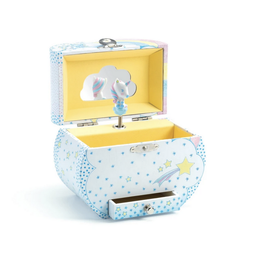 Unicorn Dreams Musical Treasure Box