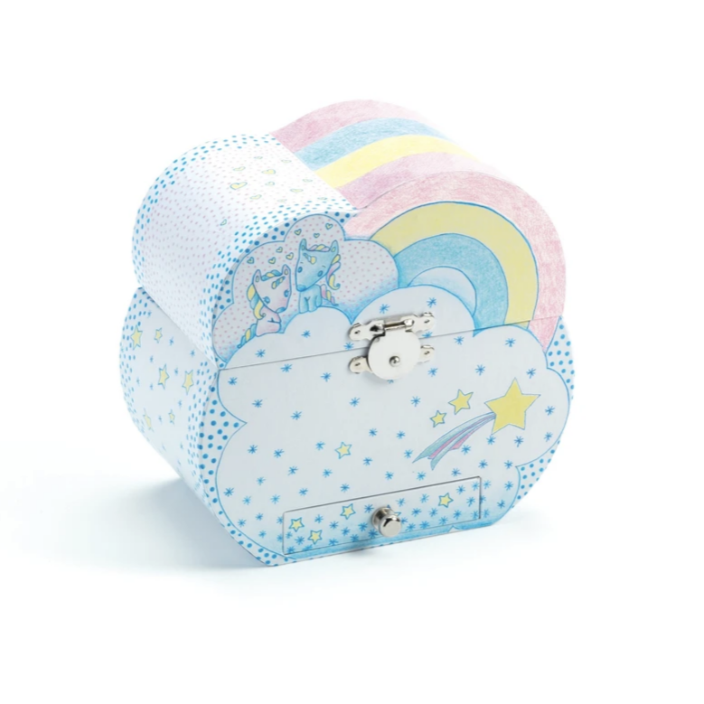 Unicorn Dreams Musical Treasure Box