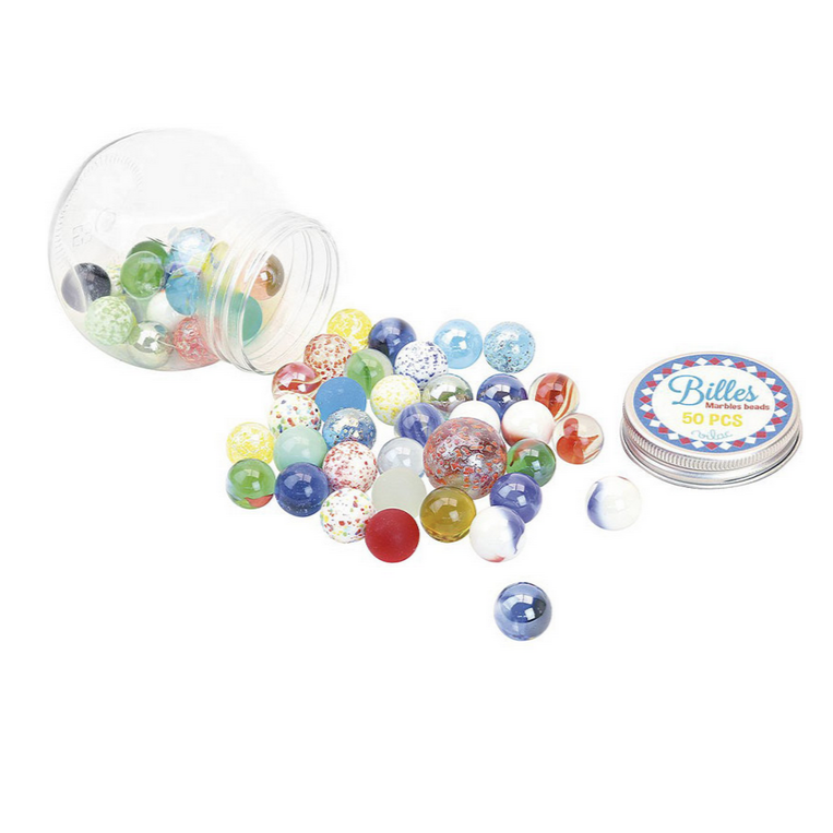 50 Marbles in a Jar