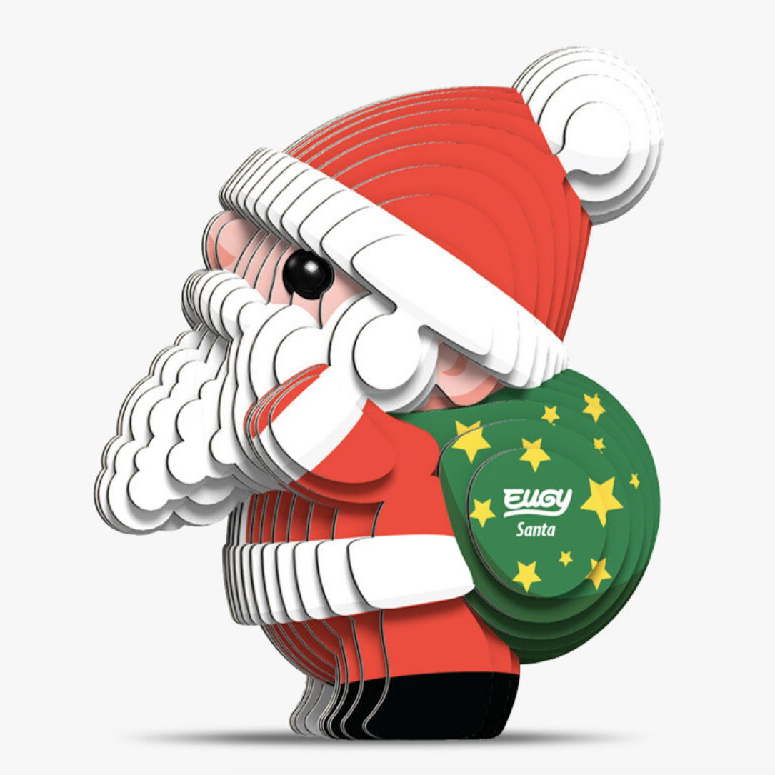 Santa 3-D model kit
