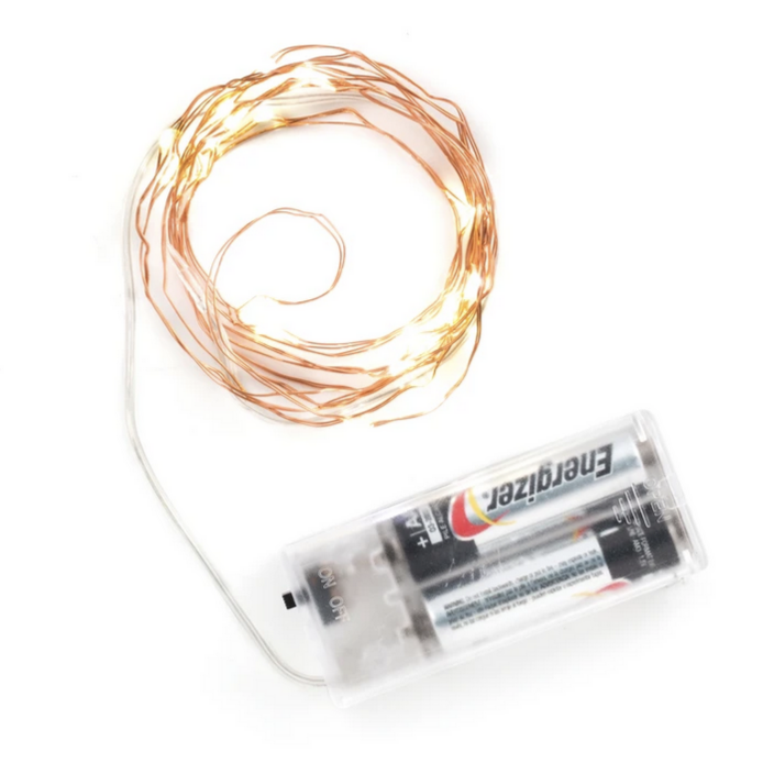 Copper String Battery Lights