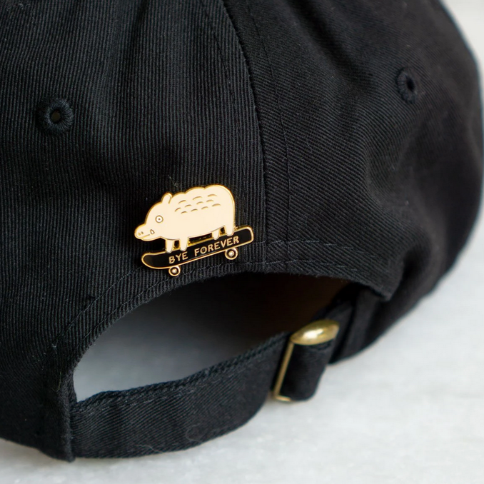 Bye Forever (Boar) Pin