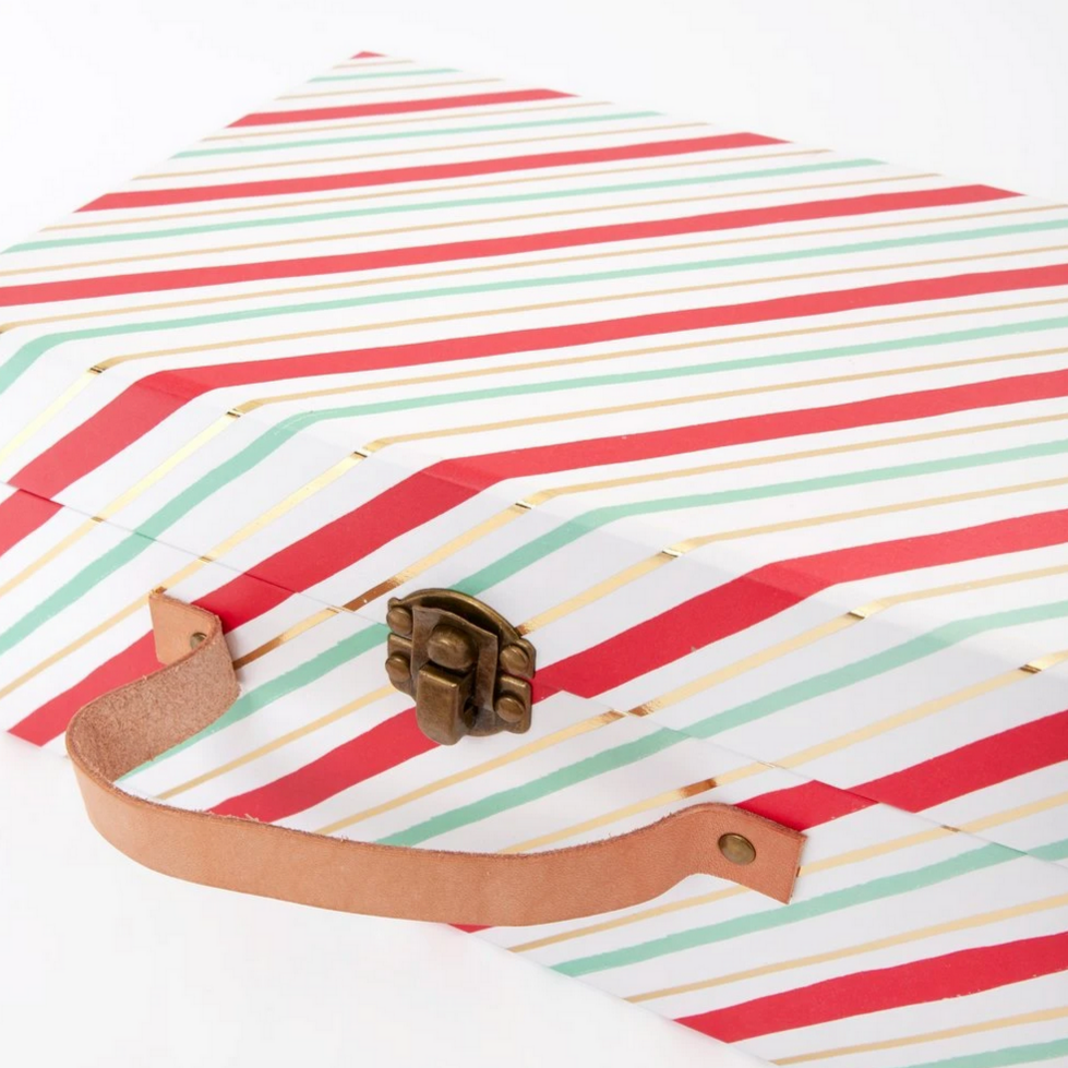 Festive Village Wooden Advent Calendar