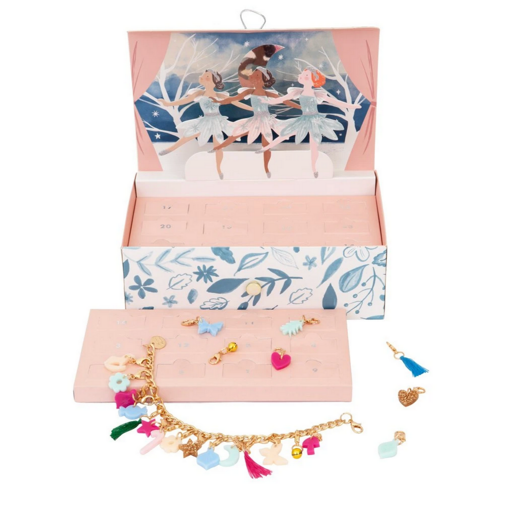 Winter Ballerina Charm Bracelet Advent Calendar
