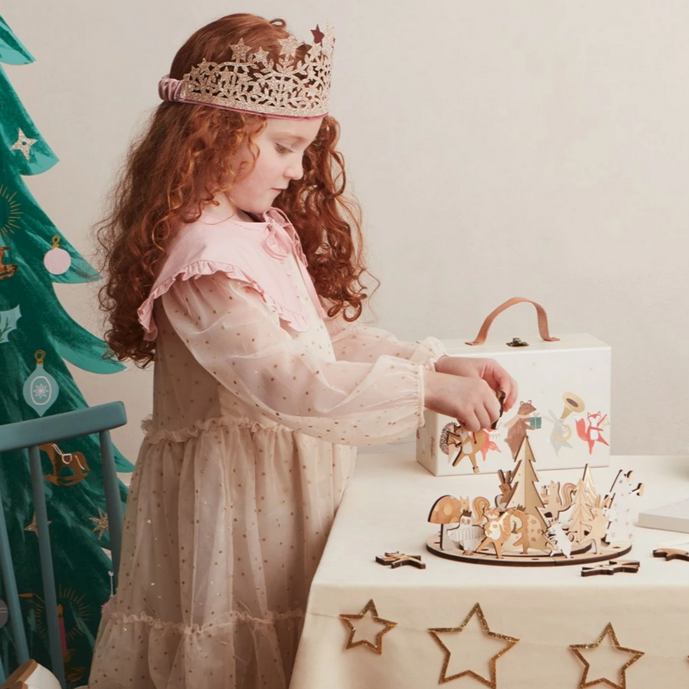 Wooden Marching Band Advent Calendar