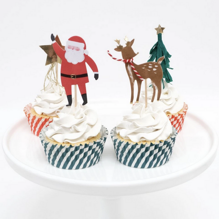 Festive Icon Cupcake Kit (24 toppers)