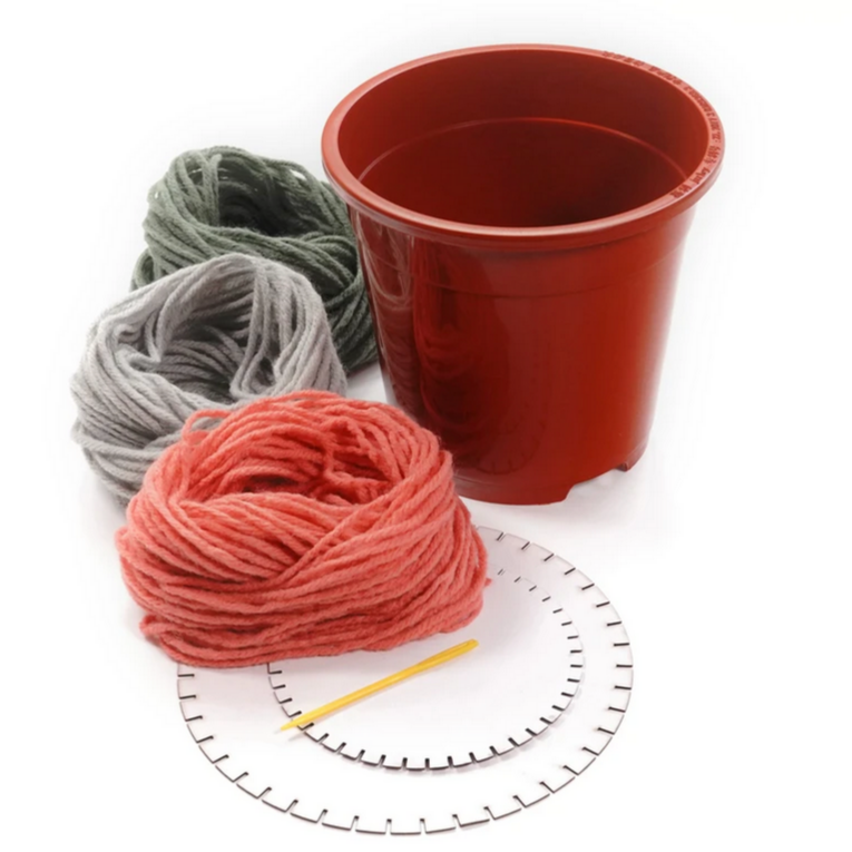 Knit Your Own Planter Cover Kit