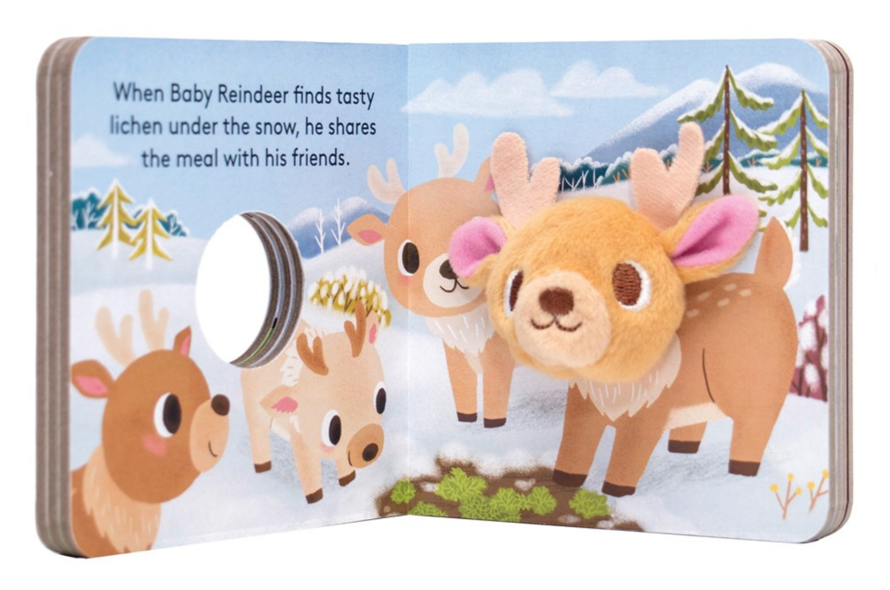 Baby Reindeer: Finger Puppet Book