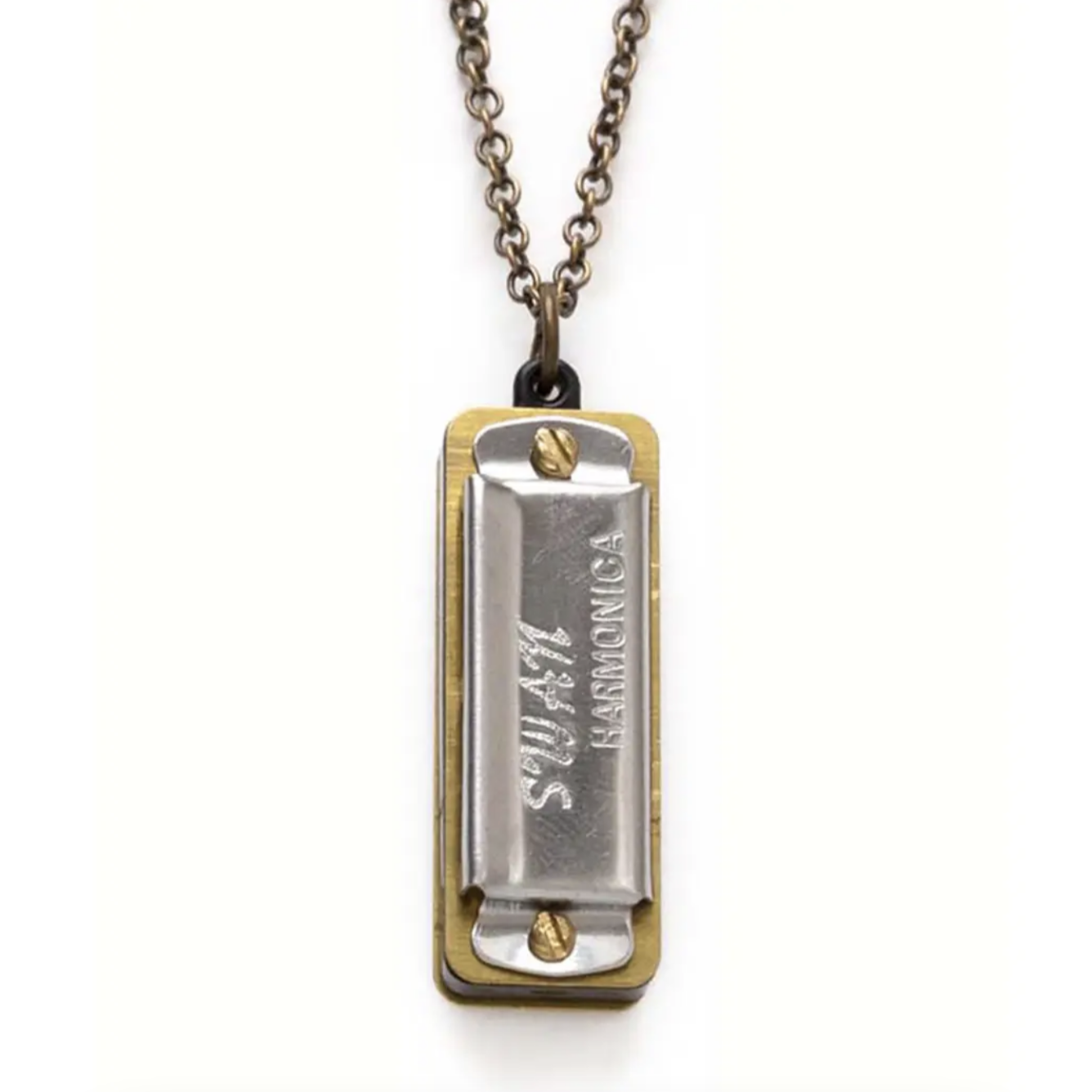 Harmonica Necklace