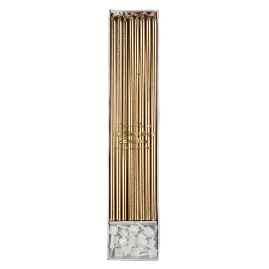 Gold Long Candles