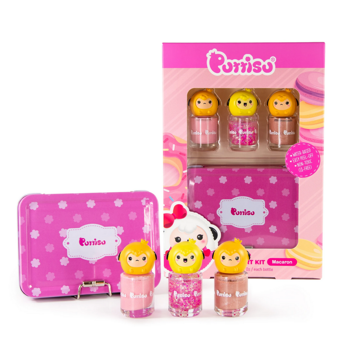 3-Color Nail Art Set -macaron