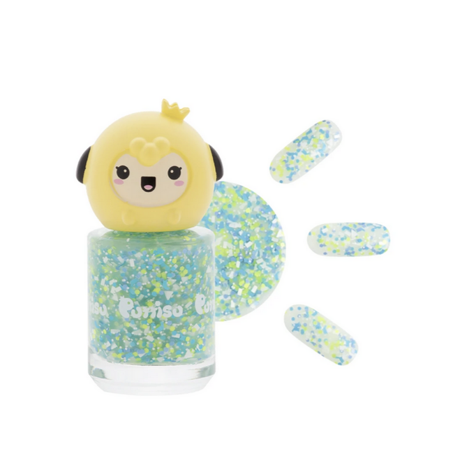 Glitter Nail Polish -Emerald Pond