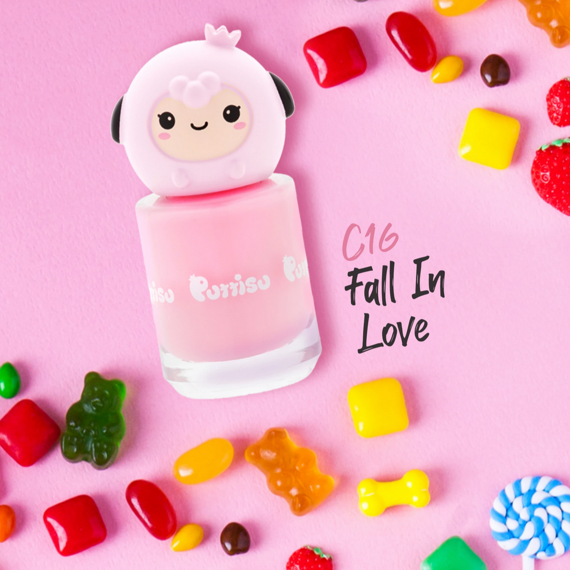 3-Color Nail Art Set -candy