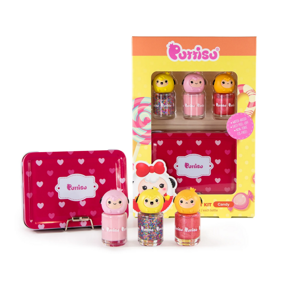 3-Color Nail Art Set -candy