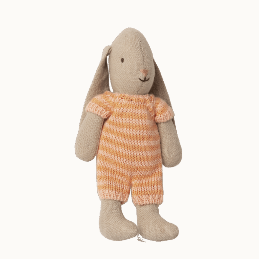 Bunny in Knitted Suit -micro