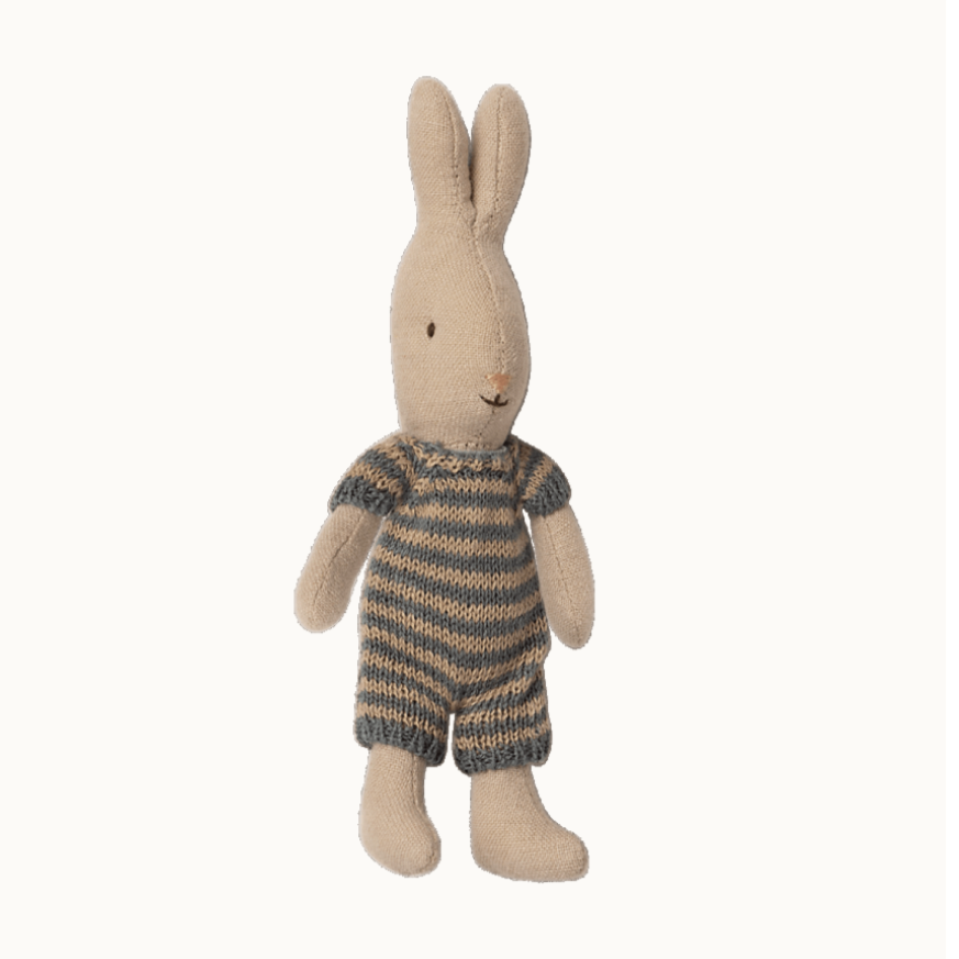 Rabbit in Knitted Romper -micro
