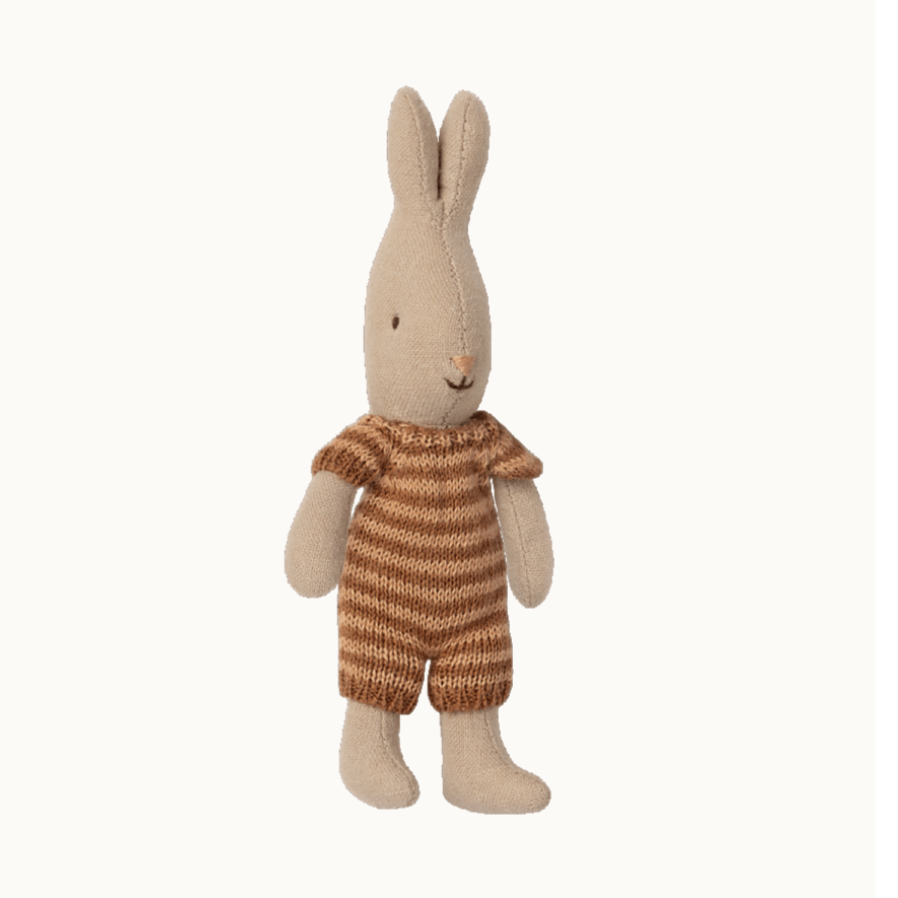 Rabbit in Knitted Romper -micro