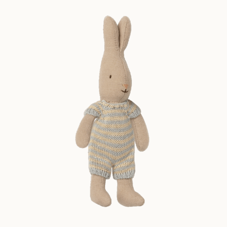 Rabbit in Knitted Romper -micro