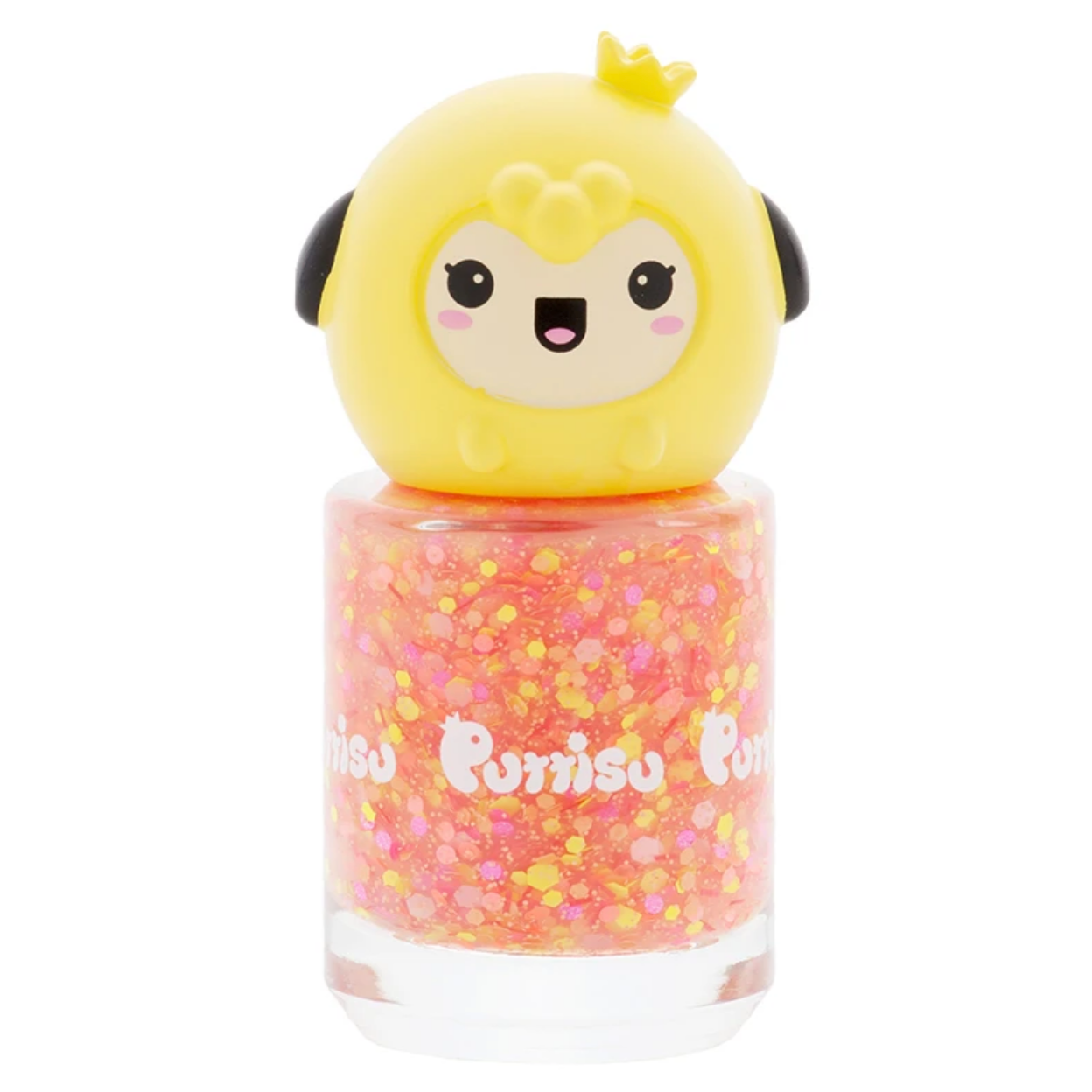 Glitter Nail Polish -Red Spot