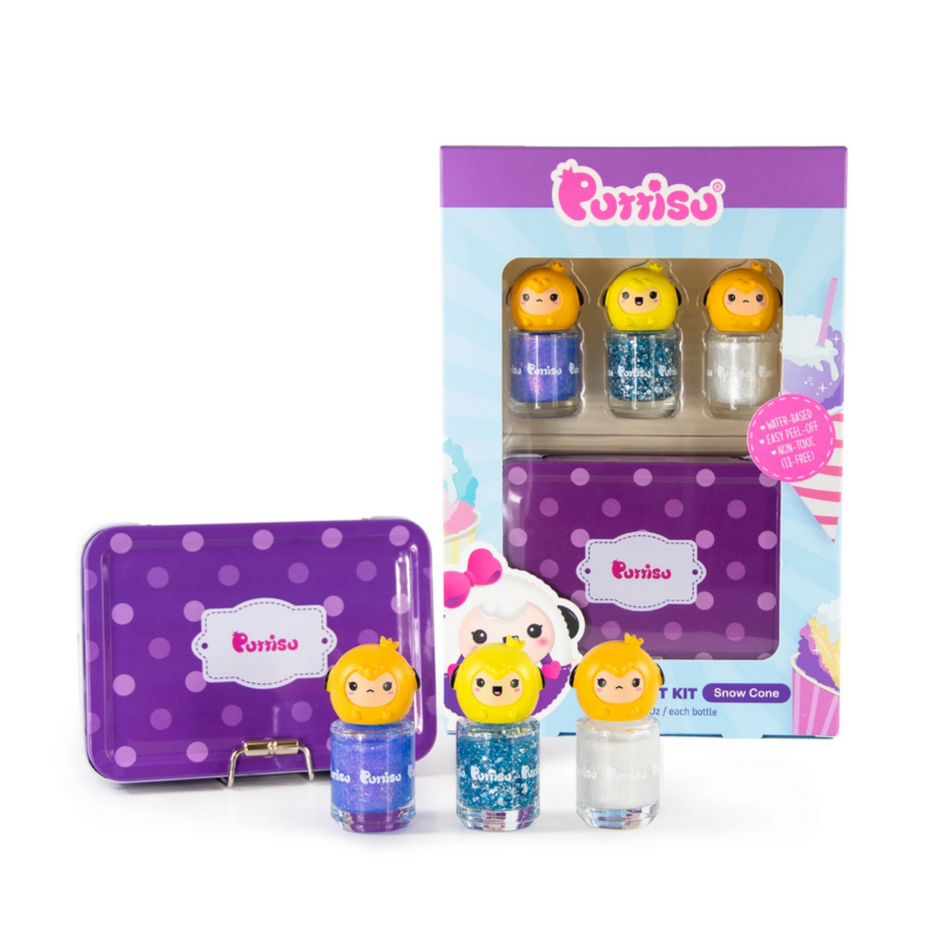 3-Color Nail Art Set -snow cone