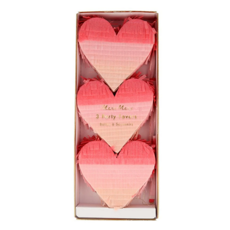 Ombre Heart Pinata Favors (pk3)