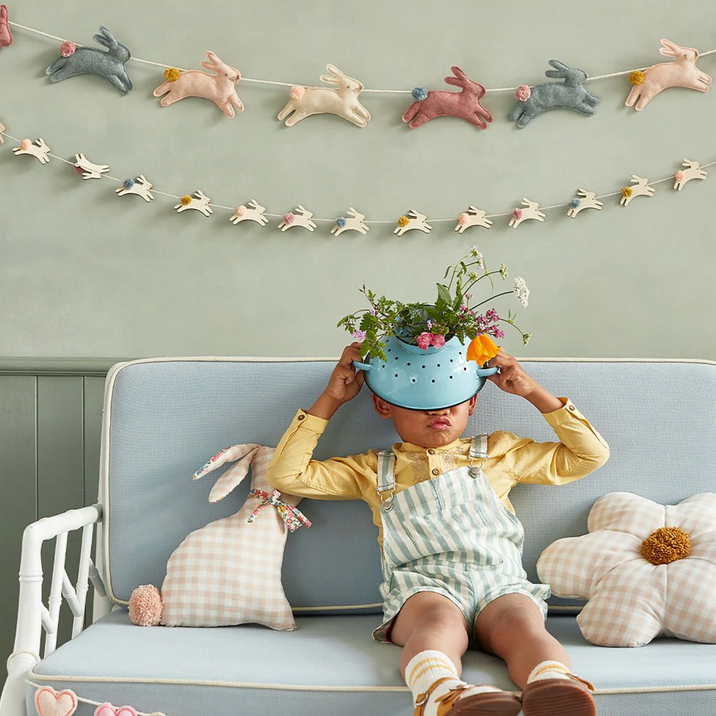 Felt Bunny Garland
