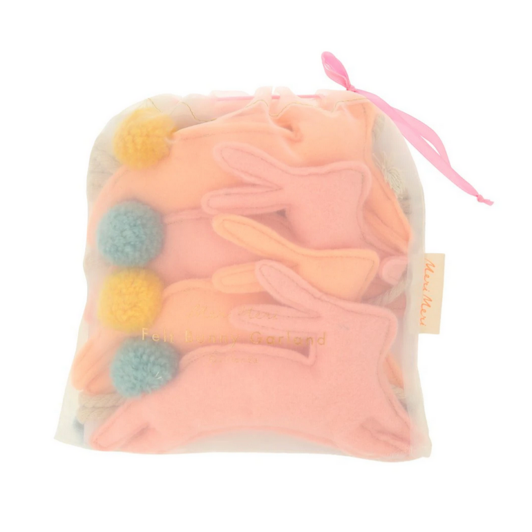 Felt Bunny Garland