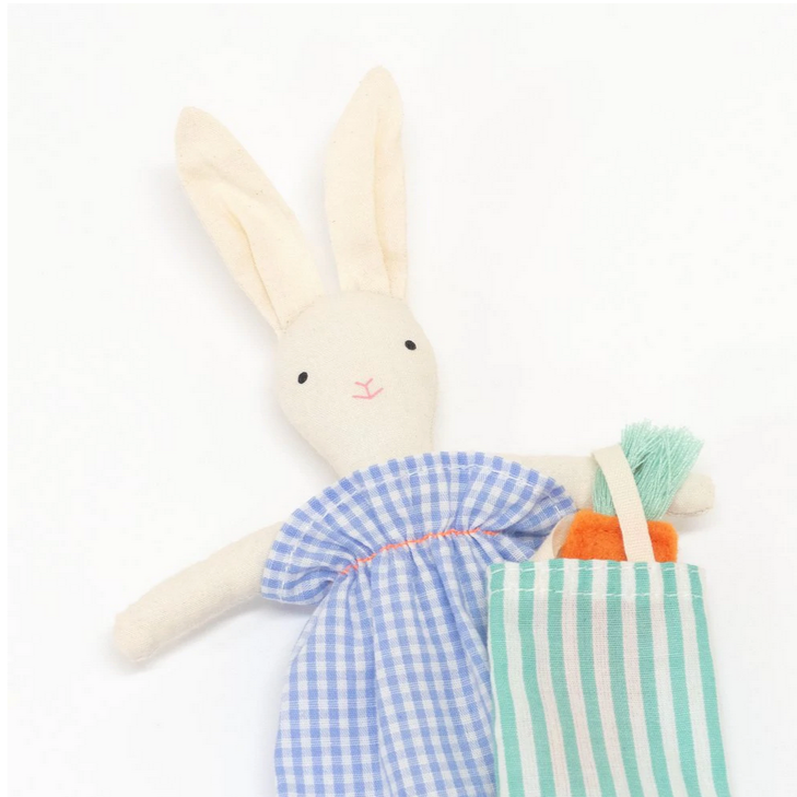 Bunny Mini Suitcase Doll