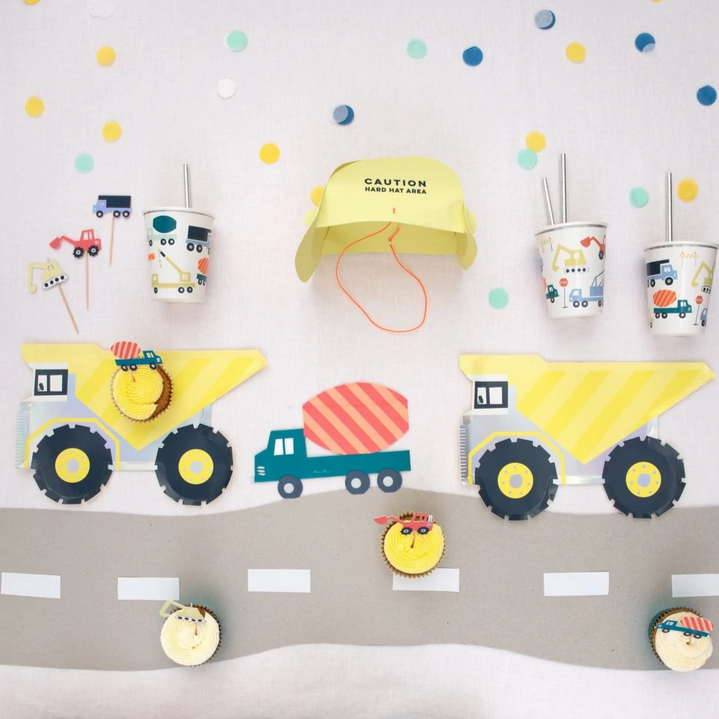 Construction Cups (8pk)