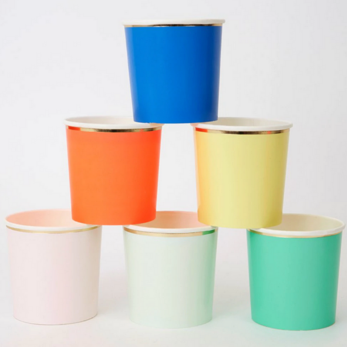 Party Palette Tumbler Cups (8pk)