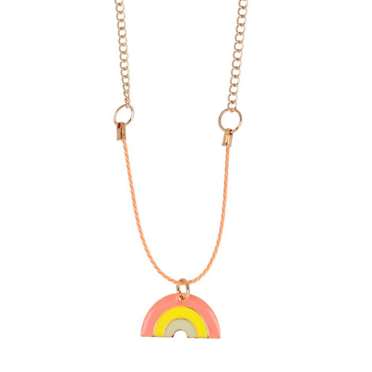 Enamel Rainbow Necklace