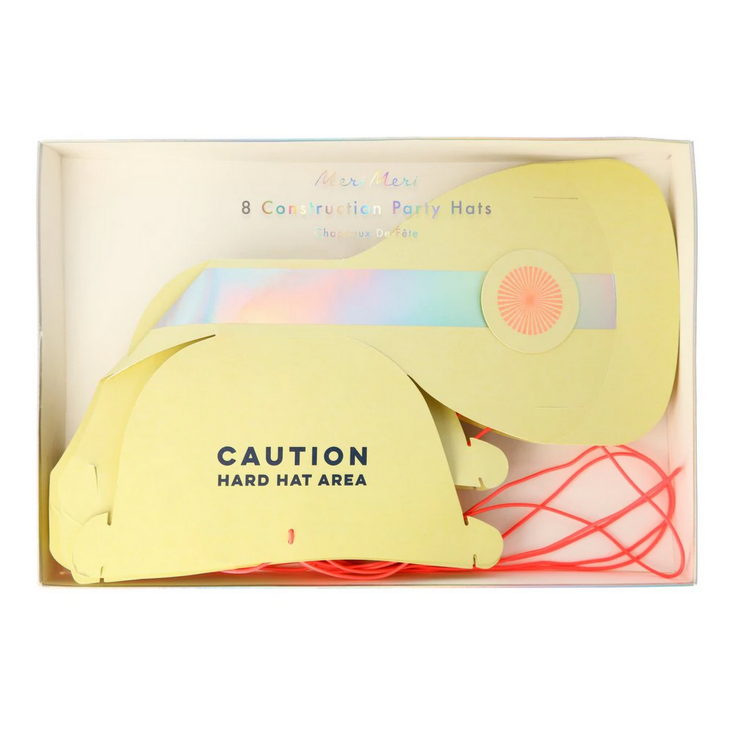 Construction Party Hat (pk8)