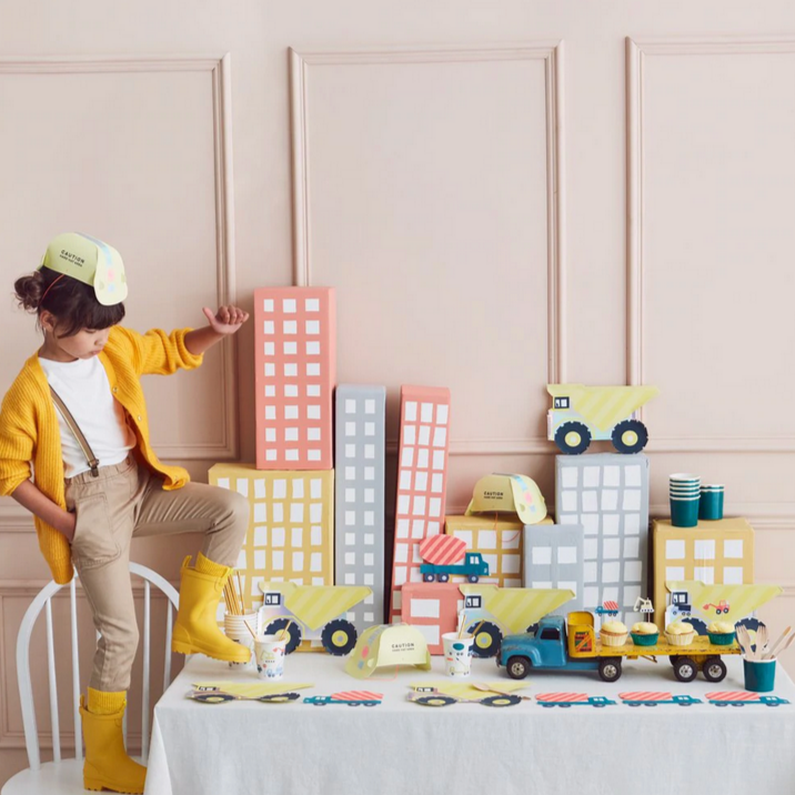 Construction Party Hat (pk8)