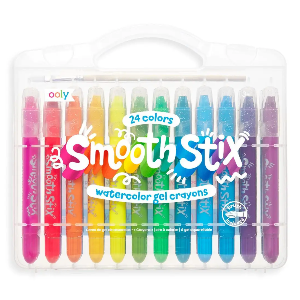 Smooth Stix Watercolor Gel Crayons - set of 24
