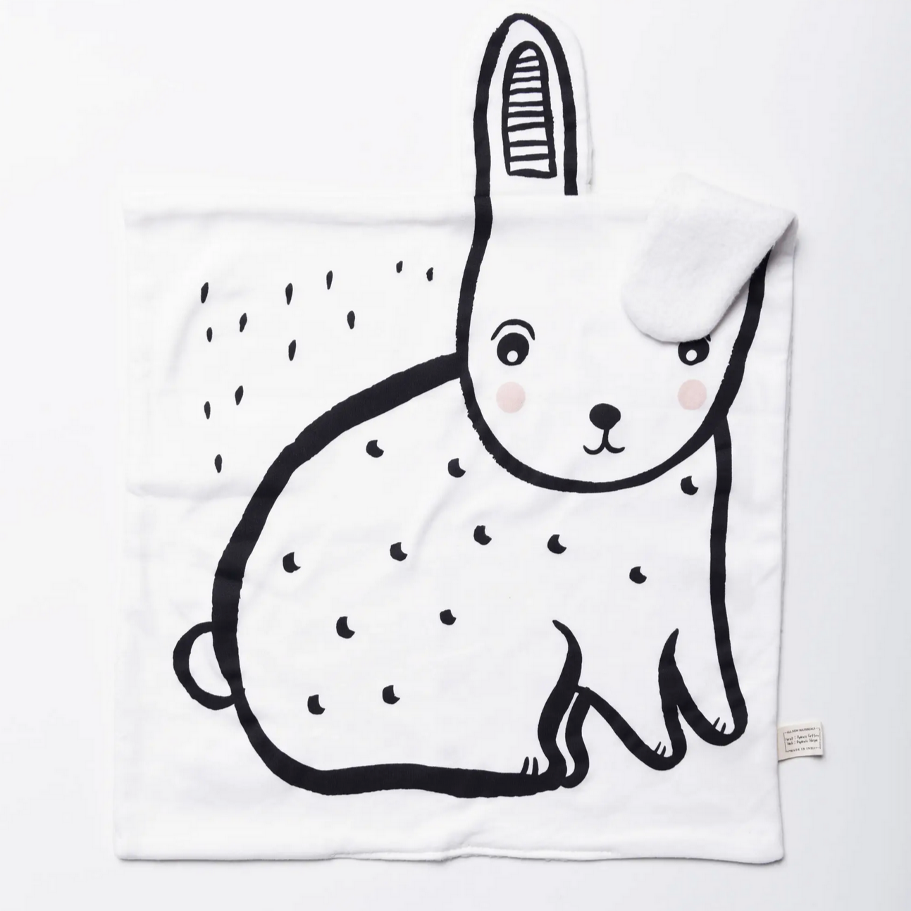 Organic Bunny Snuggle Blanket Lovie