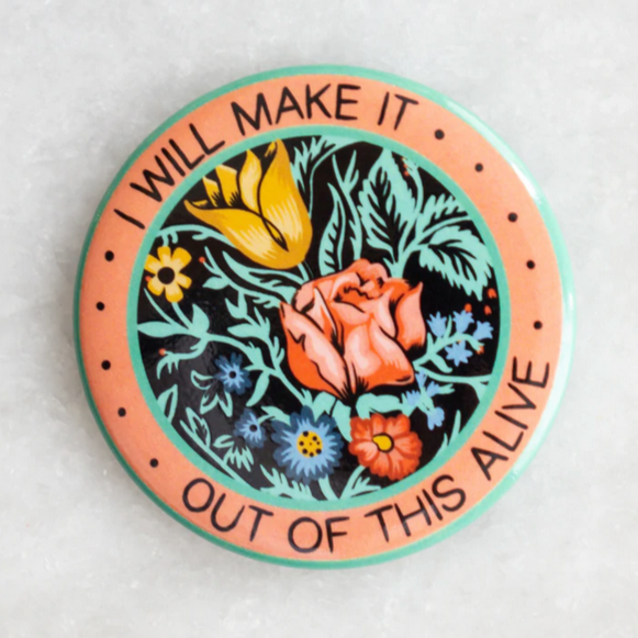 Alive - Floral Magnet