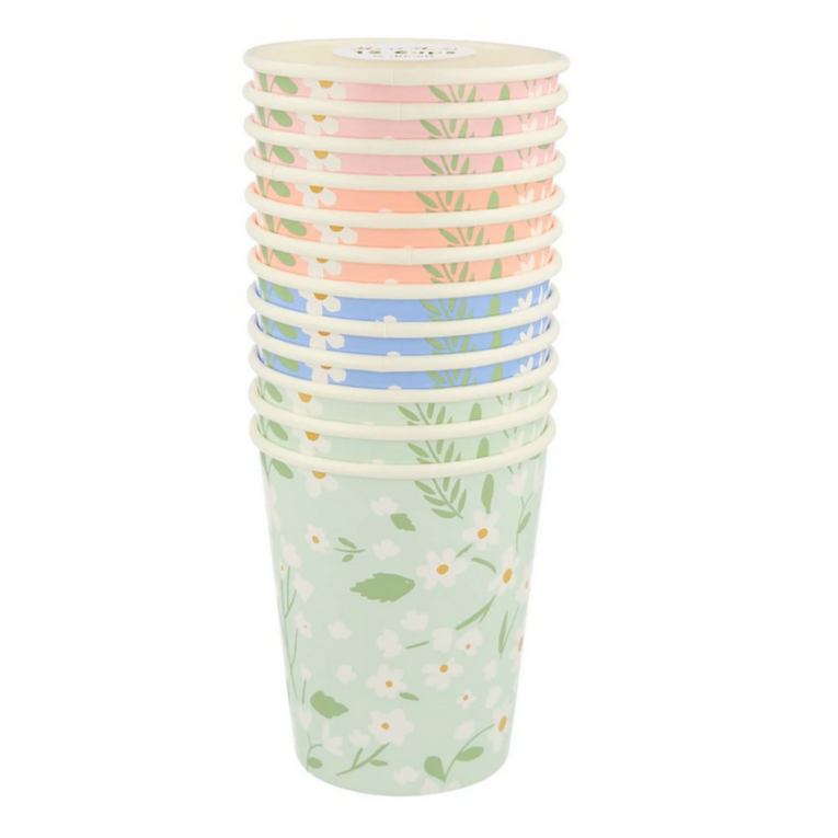 Ditsy Floral Cups (12pk)