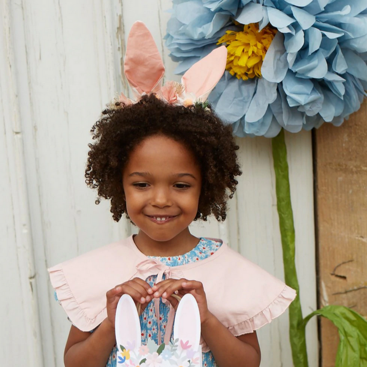 Embellished Gingham Bunny Headband