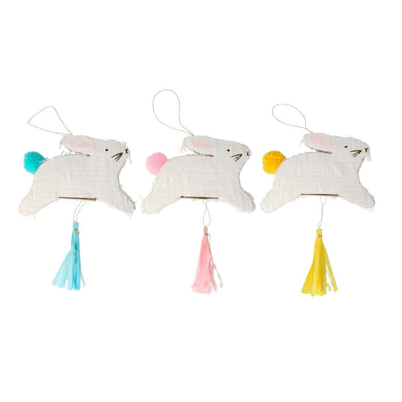 Leaping Bunny Pinata Favors (3pk)