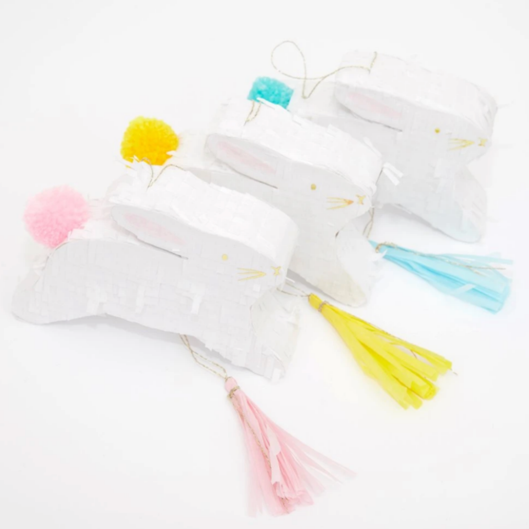 Leaping Bunny Pinata Favors (3pk)