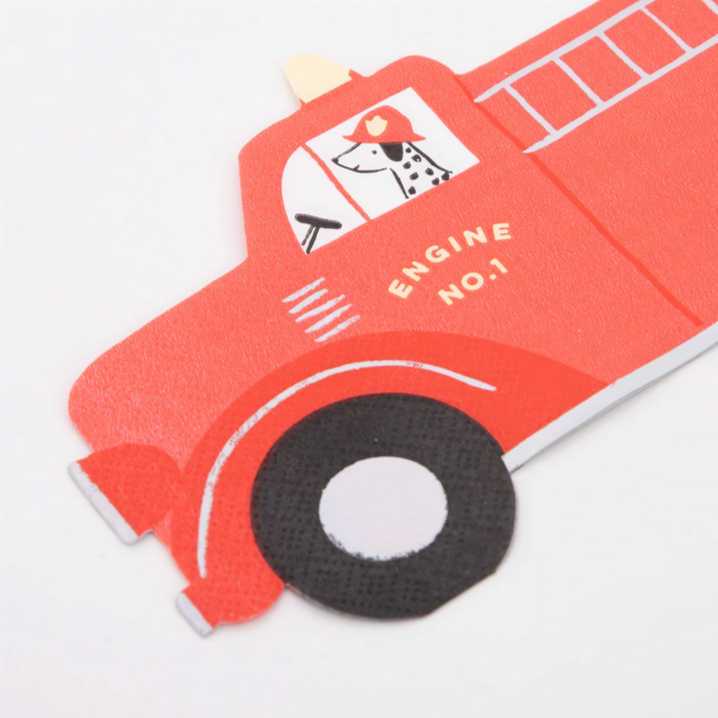 Fire Truck Napkins (pk16)