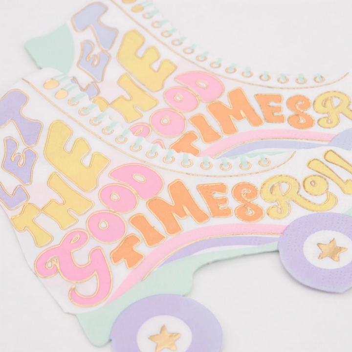 Roller Skate Napkins (16pk)