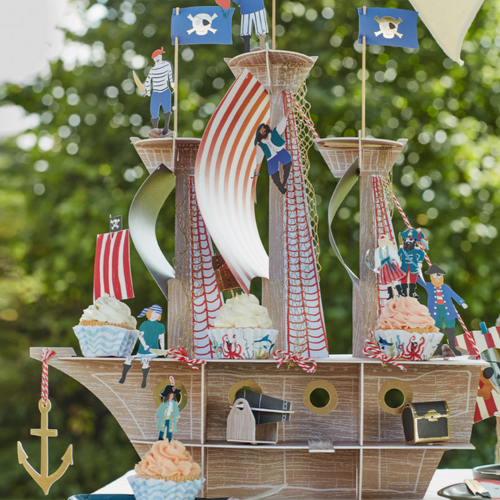 Pirate Ship Cupcake Kit