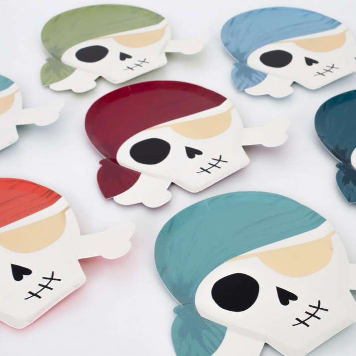 Pirate Plates (8pk)