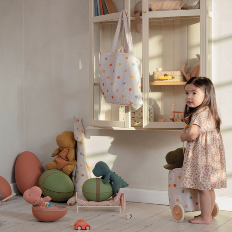 Gantosaurus in Egg Small -old rose