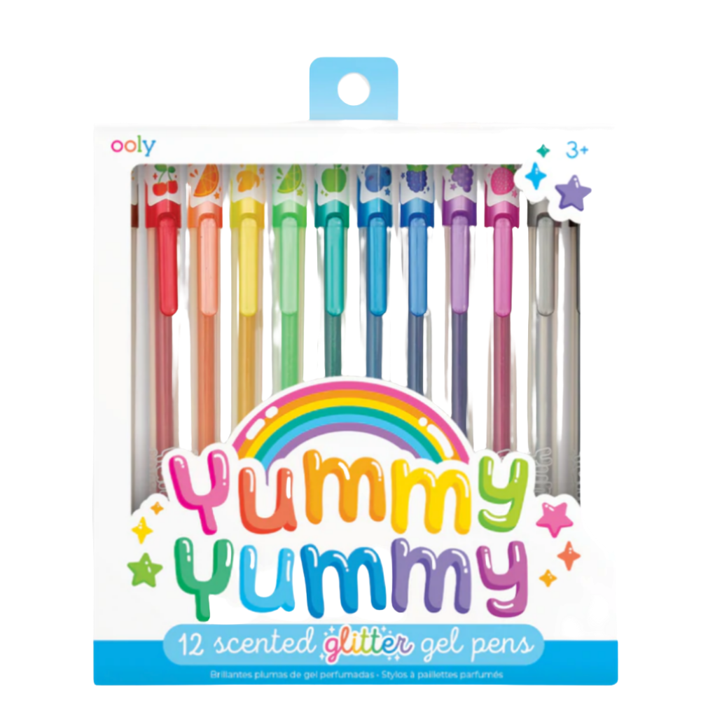 12 Yummy Yummy Scented Glitter Gel Pens 2.0