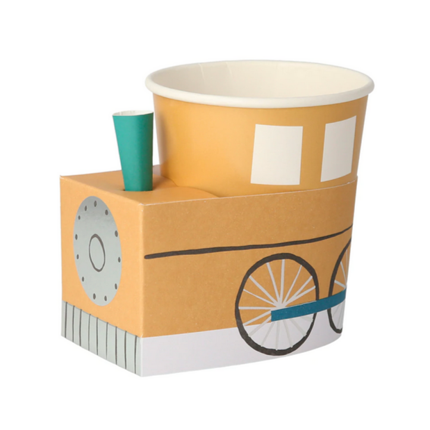 Train Cups (8pk)